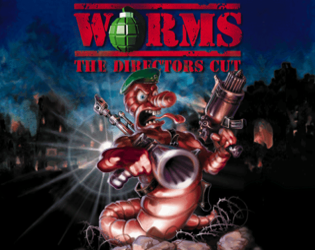 Worms The Director's Cut title screen